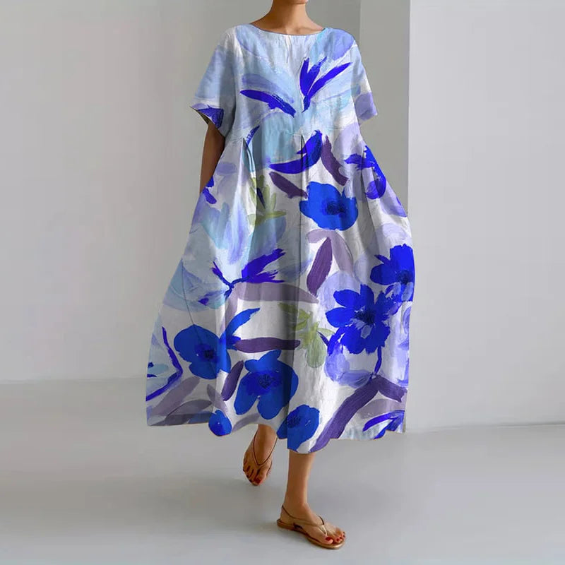 Rosana/Vestido veraniego con estampado floral